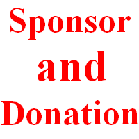 Sponsor and Donation